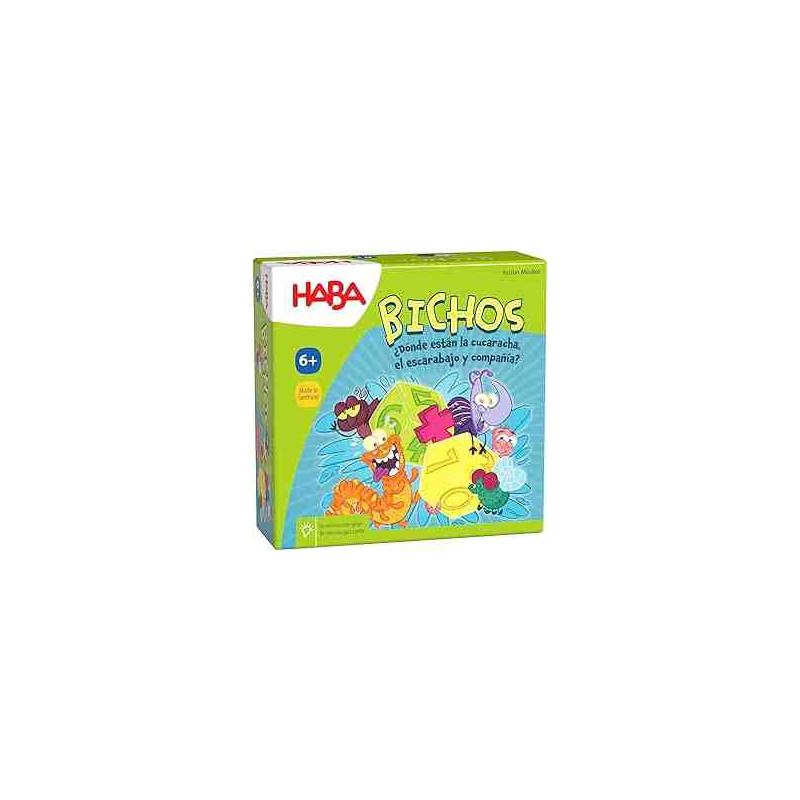 BICHOS Juego de mesa de memoria Haba 304111